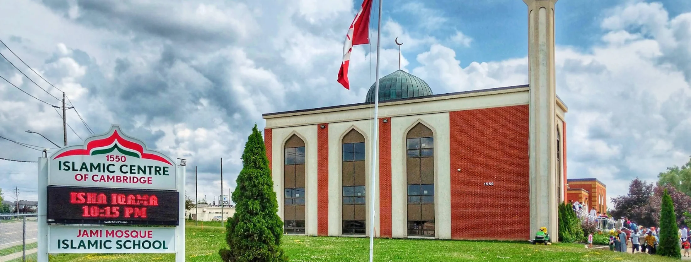 Exterior view of Islamic Center of Cambridge Cambridge building